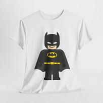 Lego Batman Graphic T-Shirt Urban Unisex  Cotton Funny Tee Men´s Women´s XXXL white