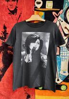Vintage 00s Amy Winehouse English R&B Jazz Soul Music Photoprint T Shirt / Photo Tee / Vintage Jazz Blues Indie Music Art T Shirt Size S/M 2XL gray