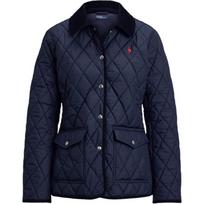 Polo Ralph Lauren Puffer Jacket Women's Marine Blue 211965336-002 M black