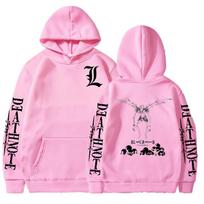 Vyriški Moteriški Gobtuvai Striukė Hip Hop Death Note Pri M pink