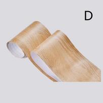 1Roll 10Cmx5M Rolled Self-Stick Baseboard Trim-Anti-Collision Wall Waistband Sticker For Living Room Bedroom Home Decor D beige