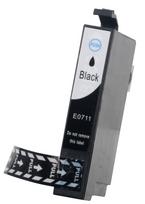 Ink cartridge Superbulk B-E711 (replacement Epson T0711 Supreme 14 ml black)