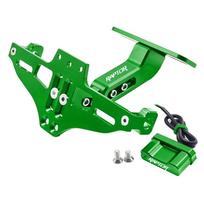 For YAMAHA Raptor 700 2006-2024 700R YFZ450R 2014– YXZ1000R Fender Eliminator Adjustable License Plate Holder Bracket LED