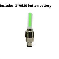Rainbow Led Valve Lights For Children's Bikes Motorcycles And Night Riding gray