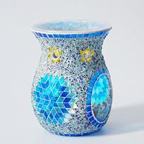 Oil Burner Tealight Candle Holder Fragrance Diffuser Gifts Home Decoration mėlyna