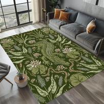 William Morris braškių vonios kilimėlis Retro stiliaus kilimas svetainei, virtuvei, miegamajam, viešbučio dekorui Neslystantis grindų kilimėlis Durų kilimėlis 40X60CM gray