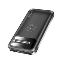 LogiLink 8000mAh Power Bank, Wireless Charging + 2x USB-A, 3 in 1