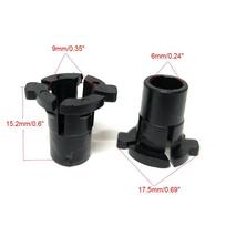 BMW Headlight Adjustment Clip (E30, E32, E34) - Plastic Trim 63121378369 black