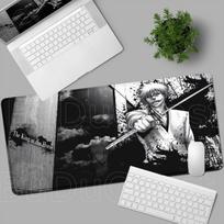 BLEACH Rubber Keyboard Rug PC Gamer Cabinet Mousepad Black and White Extended Desk Mat Laptop Japan Cool Anime Mouse Pad 900x400 30cmx60cm