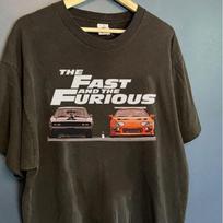 The Fast And The Furious Car Graphic Unisex TShirt S5XL Unisex T-Shirt XXXL gray
