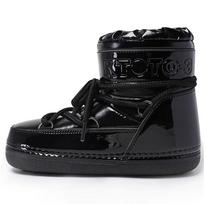 Warm Snow Boots Women'S New Winter Women'S Moon Boots Thin-Soled Medium Tube Anti-Splashing Space Boots 39-40 (inner length is about 25cm) juoda