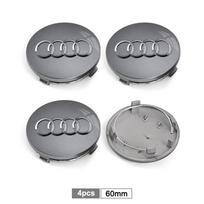4 vnt. 60/61/68/69 mm automobilio ratlankio centrinis dangtelis, ratlankio apdaila, priedai Audi Quattro S7 S8 S3 A1 A3 A4 A5 A6 A7 A8 Q2 Q3 Q5 Q7 Q8