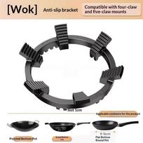 Cast Stee Gas Stove Wok Support Ring Non Slip Universal Fit Home Kitchen Cooking A67