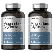 Horbaach Magnesium Glycinate 250mg 120 Capsules 2 pcs