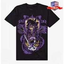 Murder Drones Cyn Tessa Graphic Unisex Tshirt Dark Anime Robot Shirt XXL blue
