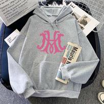 TV serialas Maxton Hall Hoodies Pasaulis tarp mūsų Grafiniai džemperiai Moletom Feminino Žieminiai ilgomis rankovėmis su gobtuvu Puloveriai XXL pilka spalva