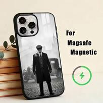 P-Peaky Blinders  Phone Case For iPhone17,16,15,14,13,12,11 Plus,Pro Magnetic For Magsafe Wireless Charging iPhone11 black