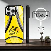 Tour De F-France Dviračio Telefono Dėklas Skirtas iPhone 17, 16, 15, 14, 13, 12, 11 Plus, Pro Magnetinis Magsafe Belaidžiam Įkrovimui iPhone11PROMAX
