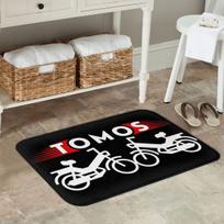 Tomos Moped  Non-slip Doormat Floor Mat Dust-proo Carpet Rug for Kitchen Entrance Home Bedroom Footpad Mats 40X60CM gray