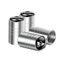 4Pcs Metal Car Wheel Tire Valve Air Stem Cap Cover For MINI WORKS One Cooper JCW R60 R59 R58 R57 R56 R55 R53 R52 S Accessories ksgbw33