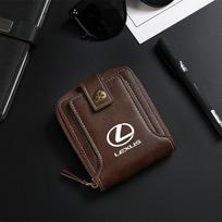 Vintage Exquisite Leather Wallet Car Driver License Case Card Holder for Lexus ES300 RX330 RX300 GS300 IS250 IS200 NX RX LX GX SN5 ruda