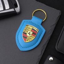 Automobilio stilius Odinis automobilio emblemos raktų pakabukas Raktų žiedas Dovana Porsche Cayenne Panamera Macan 911 Taycan Boxster Cayman Pajun Lipdukas GG2 gray