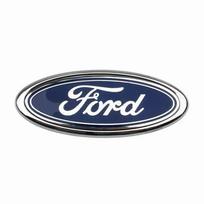 11.5X4.5CM for Ford Focus Fiesta Mondeo F150 Ranger Mustang Fusion Escape Car Rear Trunk Sticker Auto Accessories Decoration blue