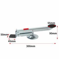 Swivel-Type Door Lifter Hands-Free Support Lifting Tool DIY Lifter Tool  Garage Door Installation juoda