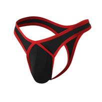 Men's Breathable Mesh Thong Underwear - Low-Rise, International Styles black