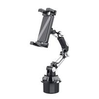 Upgraded Holder Phone Mount For Car& Truck 360° Adjustable And Rotatable Hands-Free Stand Universal For All Phones/Small Tablets A gray