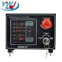 BX50H Dyzelinio variklio daugiafunkcis monitorius: Alyvos temperatūra/slėgis, vandens temperatūra, tachometras GM50H valdymo dėžutė. BX50H Control Box - Electronic