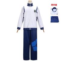 Anime Reo Nagi Bachira Isagi Chigir Cosplay Kostiumas Užtrauktukas Kišenė Sportinis Drabužis Sportinis Kostiumas Gobtuvas Reo Nagi Bachira Isagi Chigiri L white