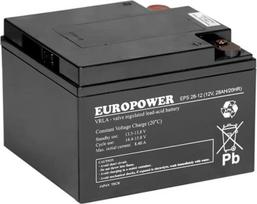 Europower AGM EUROPOWER EPS Series Battery 12V 28Ah (Lifespan 8-12 Years)
