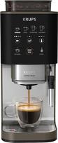 Krups | Coffee Maker | SA403BE0 Crush Experience | Pump pressure 15 bar | Built-in milk frother | Automatic | Black/Silver | 1370 W
