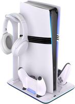 No Name FIXED Docking Station for PlayStation 5 (Pro/Slim), black and white