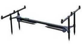 Meškerių stovas Konger Rod Pod Perfect, 75 - 135 cm, 1600 g, juoda sp.