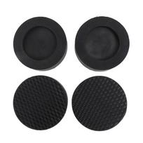 4 Pcs Anti Vibration Feet Pads Antislip Rubber Washing Machine Feet Mats for Washer Dryer black