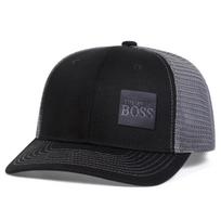 Unisex THE REAL BOSS Odinis Etiketė Tinklinės Kepurės Beisbolui Pavasaris ir Vasara Lauko Reguliuojamos Atsitiktinės Kepurės Hip Hop Kepurė Kepurė nuo Saulės black