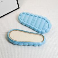 EVA šlepečių padai Verpalų medžiagos rinkinys Rankų darbo Debesies formos batų padai Nėrimas batų gamybai Neslystanti įmaunama avalynė 40-41 Size gray
