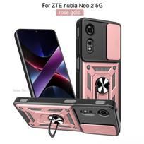 Armor Case For ZTE Nubia Neo 2 Case Shockproof Slide Lens Protector Phone Cover For ZTE Nubia Neo 2 5G Case With Ring ZTE nubia Neo 2
