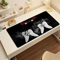 Band D-Depeche Mode Mouse Pad Computer Laptop Rubber Non-slip Mouse Mat Mousepad Gamers Decoracion Desk Mat 30cmx60cm(11.8x23.6inch) white