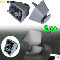 2X FOR OPEL Vauxhall VECTRA B OMEGA CALIBRA CHEVROLET TIGRA CORSA PLUS CLASSIC CELTA PRISMA SUZUKI FUN SUN VISOR CLIP BRACKET kaip parodyta spalva