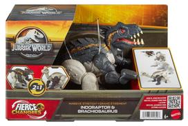 JURASSIC WORLD INDORAPTOR Brachiosaurus TRANSFORMING FIGURE
