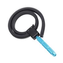 DSLR Camera Follow Focus Ring Black Professional Focus Gear Ring for 49mm 52mm 55mm 58mm 62mm 67mm 72mm 77mm 82mm Lens black