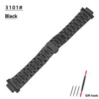 GA-2100 metalinė apyrankė Skirta Casio ga2100 GA-2110 GA-B2100GBM-2100 modifikuoti nerūdijančio plieno laikrodžio dirželio priedai For GBM-2100 gray