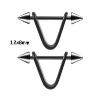 16G Surgical Steel Tapers Barbell Earrings Piercing Ear Hoop Cartilage Studs Lobe Helix Body Jewelry for Women Men-for Weddings gray