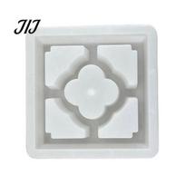 DIY Walkway Paving Tool Plastic Stepping Stones Mold, Reusable Concrete Mold for Garden Path Maker, Durable Casting Pave Yard Patio Decor, Cement J gray