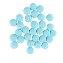 30pcs 21.5mm EVA Foam Golf Balls Soft Foam Practice Golf Balls for Indoor and Outdoor Training mėlyna