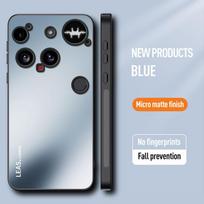 Smūgiams atsparus matinis dėklas Nothing Phone 3 telefonui su AG matinės kietos buferinės galinės plokštės dangteliu Nothing Phone3, apsaugantis nuo pirštų atspaudų, Funda A024 Nothing Phone (3) gray