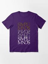 Simple Minds Simple Minds Alive Kicking Classic Essential T-Shirt 3XL baklažanų spalva
